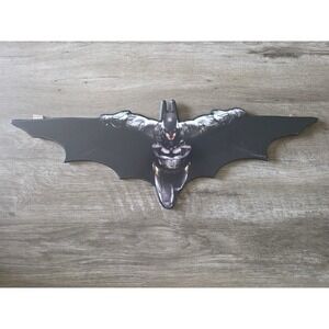 Batman Arkham Knight Wooden Batwing Wall Plaque DC Comics 25 Inch Decor
